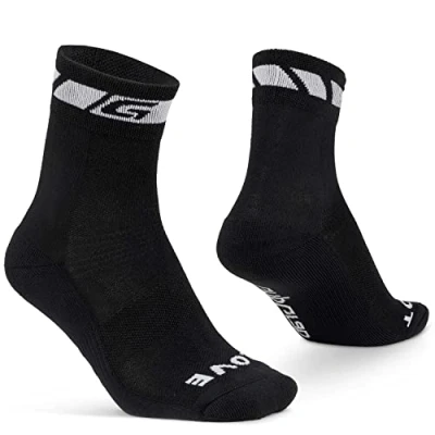 Abbildung von GripGrab Frühling Herbst Gepolsterte Übergangs Fahrradsocken Lange Hohe Thermo Radsport Strümpfe Radfahrer