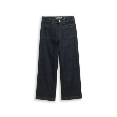 Abbildung von TOM Tailor Nelma Flared Jeans, Damen, Größe: 26x28, Clean rinsed blue denim