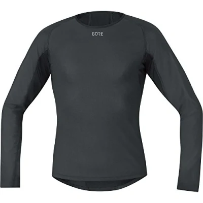 Abbildung von GORE WEAR Herren Windstopper Baselayer Thermo Shirt Langarm, Schwarz, XL EU