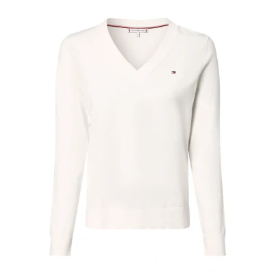 Abbildung von Tommy Hilfiger Langarmshirt, Damen, Größe: XXL, Ecru