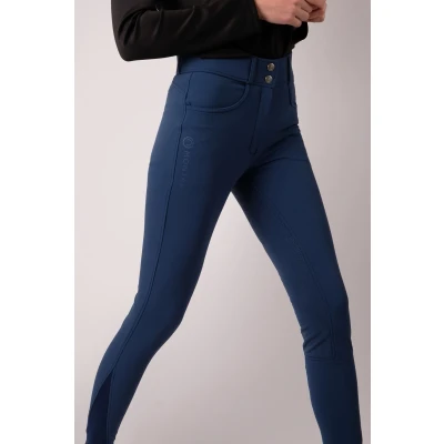 Abbildung von Montar Reithose Ess Megan Highwaist Full Grip Blau 40