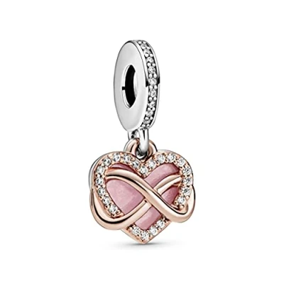 Abbildung von Pandora Moments Damen Charm Roségold/Rosa/Silber 788878C01