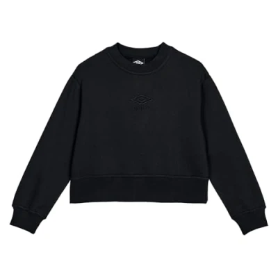 Abbildung von Umbro Damen Core Boxy Sweatshirt Pullover, schwarz/schwarz, S