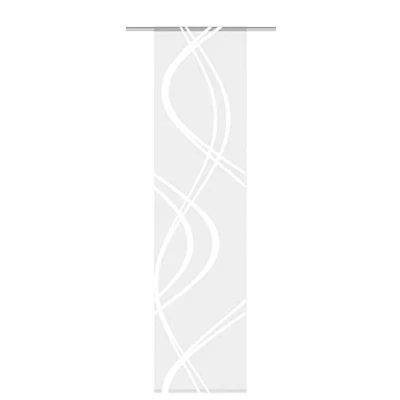 Abbildung von Home Fashion Schiebewand, Stoff, Weiß, 245 x 60 cm