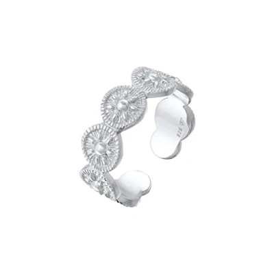 Abbildung von Elli SUN COIN Ring, Damen, Größe: 54, Silber