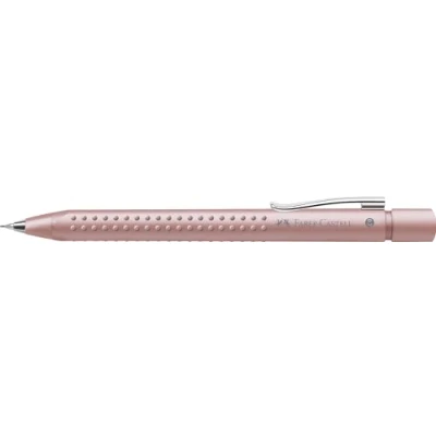 Abbildung von Faber Castell 131262 Druckbleistift Grip pale rose, Härtegrad B, Mine 0.7 mm, inkl. Radierer