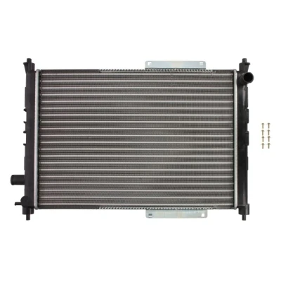 Abbildung von THERMOTEC D7K003TT Kühler, Motorkühlung 523 388 21 Kühlrippen mechanisch gefügt