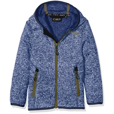 Abbildung von CMP Knit Tech Sweatshirt für Damen und Kinder, Marine B.Blau, 104