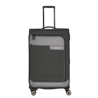 Abbildung von Travelite Viia 4w Trolley L 77 Schiefer Koffer mit 4 Rollen Weichgepäck