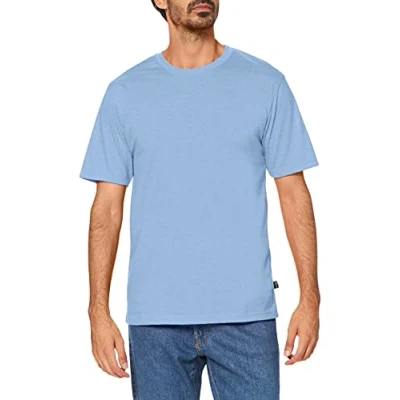 Abbildung von Trigema Herren T Shirt 636202, Gr. X Large, Blau (horizont 042)