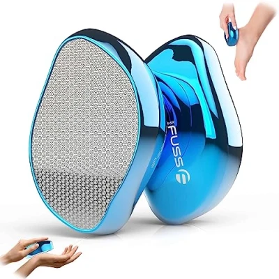 Abbildung von Mr. Fuss® Nano Glas 2 in 1 Hornhautentferner Feile Hornhautentfernung Nass &amp; Trocken Hornhautfeile für samtweiche Babyfüße sicher schnell