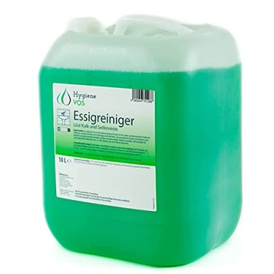 Abbildung von Hygiene VOS 10 Liter Essigreiniger Entkalker Allzweckreiniger für Sanitär, Küche, Gastro