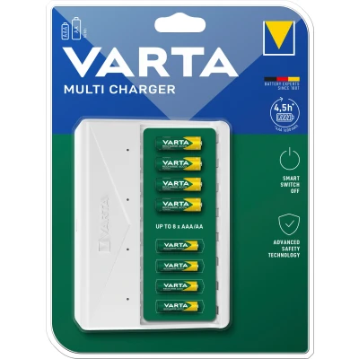 Abbildung von Varta Multi Charger Rundzellen Ladegerät NiMH Micro (AAA), Mignon (AA)