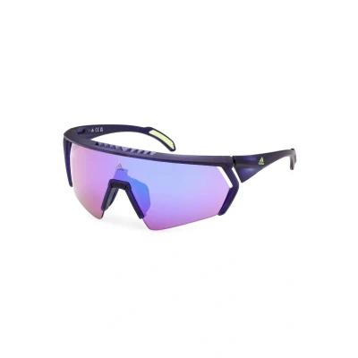 Abbildung von Adidas Sport Maskenform Sportbrille, Herren, Größe: One Size, Blu
