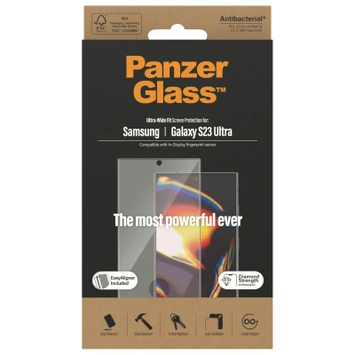 Abbildung von Panzerglass Gehärtetes Glass Edge To Displayschutzfolie Samsung Galaxy S23 Ultra
