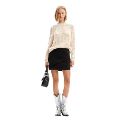Abbildung von Desigual Strickpullover, Damen, Größe: XS, White