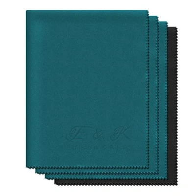 Abbildung von Brillenputztücher im XXL Format 4er Pack Mikrofasertücher (30cm x 40cm)