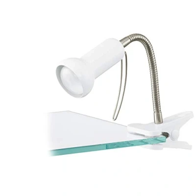 Abbildung von Eglo 81262 Klemmleuchte FABIO weiß, silber, E14 max. 1X40W