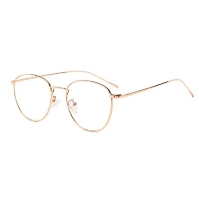 Abbildung von Blaulichtfilter brille Damen Herren Metall Frame Retro Blockieren Blaulicht Gaming Computerbrille