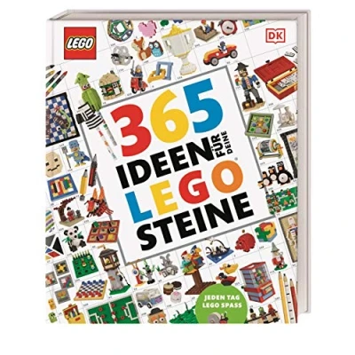 Abbildung von 365 Ideen Für deine LEGO® Steine: Jeden Tag LEGO Spass. Mit vielen, tollen Tricks von den Baumeistern. Kinder ab 6 Jahren