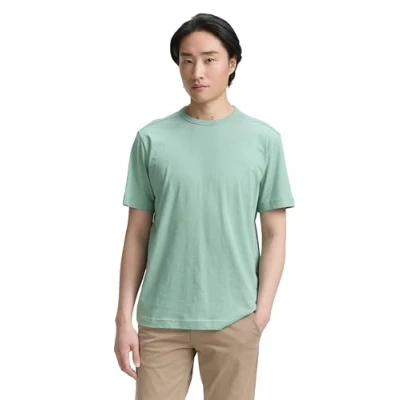 Abbildung von TOM TAILOR T Shirt, mit Logo Stickerei