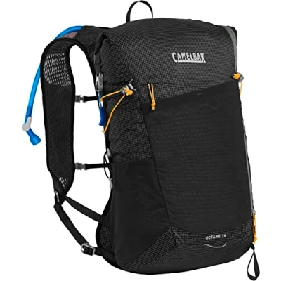 Abbildung von Camelbak Octane 16 Trinkrucksack mit Fusion 2L Reservoir Schwarz/Apricot