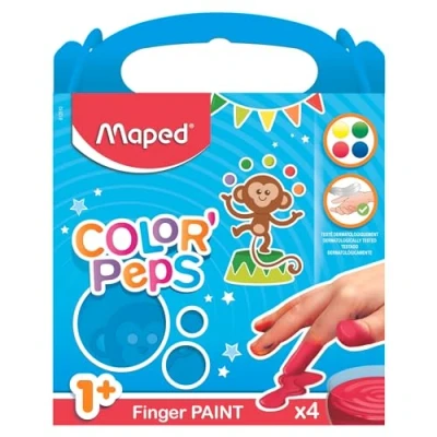 Abbildung von Maped Fingerfarbe 4 Farben
