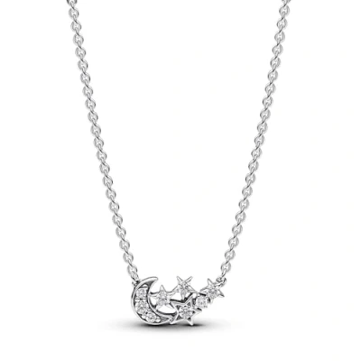 Abbildung von Pandora Moments Damen Kette Silber 392991C01 45