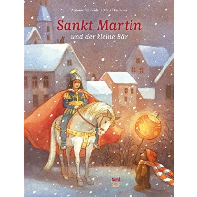 Abbildung von Sankt Martin und der kleine Bär