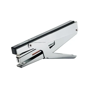 Abbildung von Rapid 21310400 Heftzange E10, Kunststoff/Metall, 10 Blatt, chrom