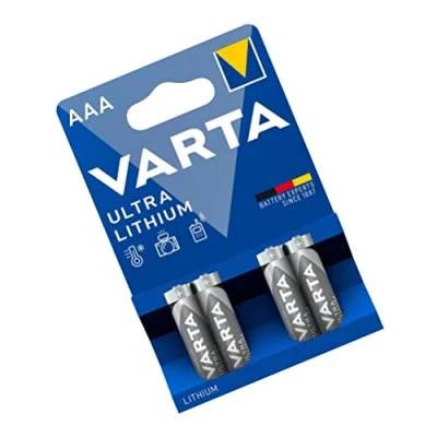 Abbildung von Varta Lr03 professionelle lithium 1 .5v 4 x aaa 6103301404