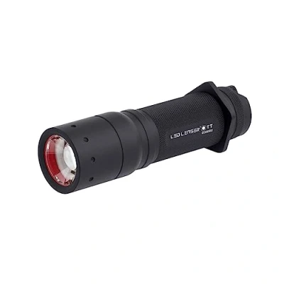Abbildung von Ledlenser TT taktische LED Taschenlampe, 280 Lumen, Leuchtweite 220m, robustes Metallgehäuse, fokussierbar, 3xAAA batteriebetrieben, inkl. Batterien, Jagen, Angeln, Outdoor
