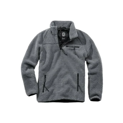 Abbildung von Brandit Fleecepullover, Herren, Größe: Medium, Anthracite