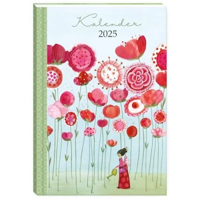 Abbildung von Taschenkalender 2025: Mohnblumen