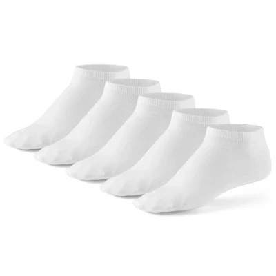 Abbildung von 5 Paar Sneaker Socken von Mat &amp; Vic&#039;s für Sie und Ihn Cotton classic (39 42, weiss) 35 36 37 38 39 40 41 42 43 44 45 46 47 48 49 50