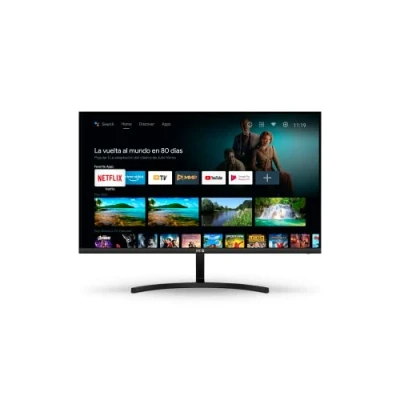 Abbildung von SPC Smart Monitor 27 Android TV 27&quot; Full HD, integrierte Lautsprecher, Mobilfunkverbindung, ultraflaches Design, Fernbedienung, Zugang zu Streaming Inhalten (Netflix, Prime Video, YouTube)