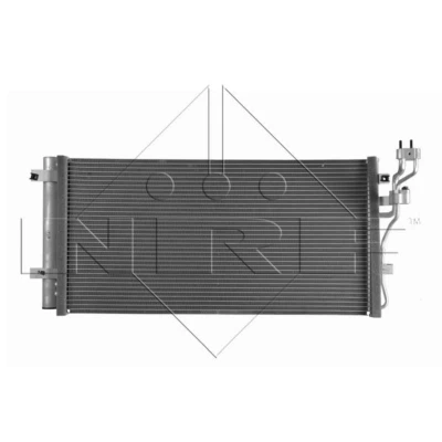 Abbildung von NRF Easy Fit 350003 Klimakondensator mit Trockner, Dichtring 12,9 9,3 Aluminium 665