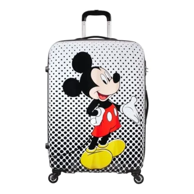 Abbildung von American Tourister Disney Legends Spinner 75/28 Alfatwist Mickey Mouse Polka Dot Koffer mit 4 Rollen Kindertrolley Mädchen&amp;Junge Hartschale