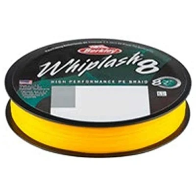 Abbildung von Berkley Whiplash 8 Geflochtene Schnur Gelb 0.28mm / 47.1kg (270m)