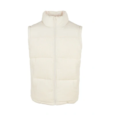 Abbildung von Urban Classics CORD Weste, Herren, Größe: Small, Whitesand
