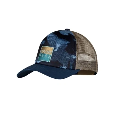 Abbildung von BUFF Unisex Kids Trucker Youth Cap, Night Blue, Einheitsgröße