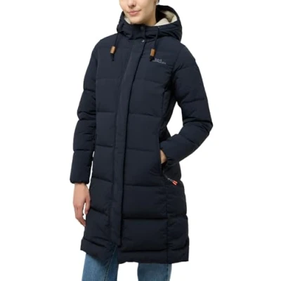 Abbildung von Jack Wolfskin Nordlicht COAT W Daunenmantel, Damen, Größe: XS, Dark navy