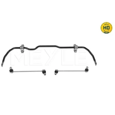 Abbildung von MEYLE 100 653 0009/HD Stabilisator Vorderachse mit Koppelstange, Schellen, Gummilager Quality SKODA: Octavia 2 Combi, VOLKSWAGEN: Golf 5