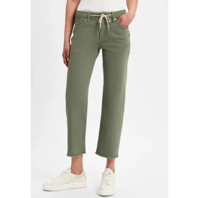 Abbildung von s.Oliver Jeans Straight Leg, Damen, Größe: 46, Oliv