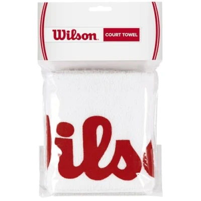 Abbildung von Wilson Unisex Klud Court Towel, White/Red, NS EU