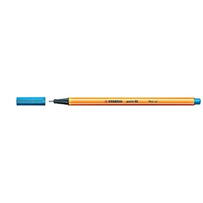 Abbildung von Feinschreiber STABILO point 88®, Strichstärke 0,4mm, blau, 3 Stück