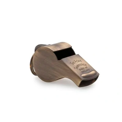Abbildung von ACME Thunderer Trillerpfeife No. 58 Die Schiedsrichter , Trainer und Sportpfeife (Antique Brass)