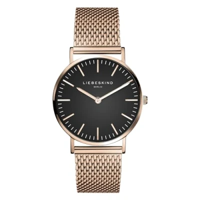 Abbildung von Liebeskind Berlin Uhr rosegoldcoloured, Damen, Größe: One Size, Rosegold coloured