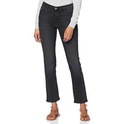 Abbildung von BRAX Style MARY MIT Normaler LEIBHÖHE Jeans Straight Leg, Damen, Größe: 44xR, Gray