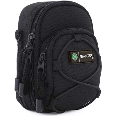 Abbildung von Baxxtar Blackstar V5 Kameratasche schwarz Größe (XL) kompatibel mit Panasonic Lumix DC TZ99 usw.